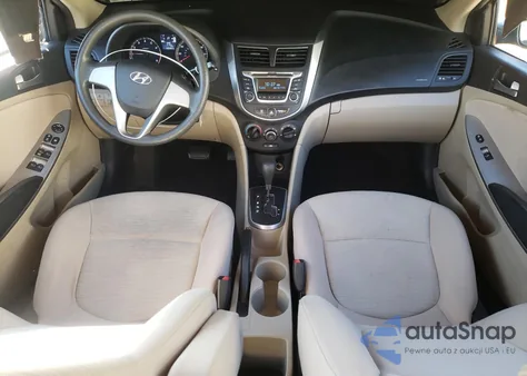 2017 Hyundai Accent Se from USA, damaged, VIN KMHCT4AE4HU374861